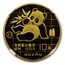 1989 China 1/10 oz Proof Gold Panda PF-69 NGC
