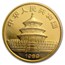 1989 China 1/2 oz Gold Panda Small Date BU (Sealed)
