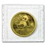 1989 China 1/20 oz Gold Panda Small Date BU (Sealed)