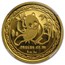 1989 China 1/4 oz Gold Panda Medal PF-69 NGC (New York Conv)