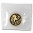 1989 China 1/4 oz Gold Panda Proof (In Capsule)
