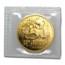 1989 China 1 oz Gold Panda Small Date BU (Sealed)