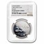 1989 China 15 gram Silver Year of the Snake PF-68 NGC