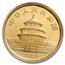 1989 China 5-Coin Gold Panda Proof Set (With COA)