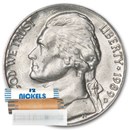 1989-D Jefferson Nickel 40-Coin Roll BU