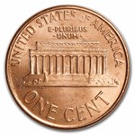 1989-D Lincoln Cent 50-Coin Roll BU