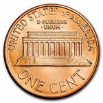 1989-D Lincoln Cent BU (Red)