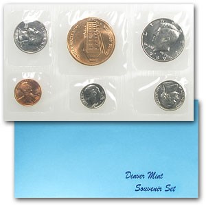 1989 Denver Mint Souvenir Set 1989 Denver Mint Souvenir Set