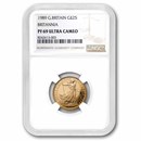 1989 Great Britain 1/4 oz Gold Britannia Proof PF-69 NGC