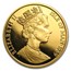 1989 Isle of Man 1 oz Gold Persian Cat BU