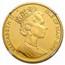 1989 Isle of Man 1 oz Gold Persian Cat MS-61 NGC