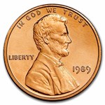 1989 Lincoln Cent 50-Coin Roll BU