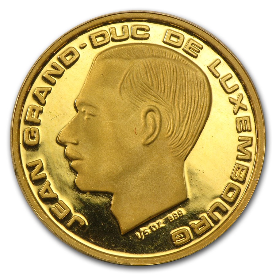 Buy 1989 Luxembourg Gold 20 Francs Sesquicentennial (AGW .200) APMEX