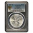 1989-Mo Mexico 1 oz Silver Libertad MS-68 PCGS (Without Dot)