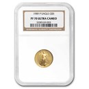 1989-P 1/10 oz Proof American Gold Eagle PF-70 NGC