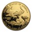 1989-P 1/2 oz Proof American Gold Eagle (w/Box & COA)