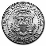1989-P Kennedy Half Dollar 20-Coin Roll BU