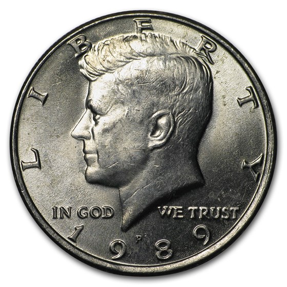 1989-P Kennedy Half Dollar BU