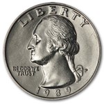 1989-P Washington Quarter BU