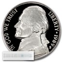 1989-S Jefferson Nickel 40-Coin Roll Proof