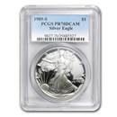 1989-S Proof American Silver Eagle PR-70 PCGS