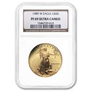 1989-W 1 oz Proof American Gold Eagle PF-69 NGC