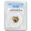 1990 1/10 oz American Gold Eagle MS-69 PCGS