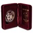 1990 1 oz Silver - Donald Duck - Media Duck w/Box & COA