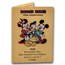1990 1 oz Silver - Donald Duck - Personality Plus w/Box & COA