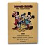 1990 1 oz Silver - Donald Duck - Professor of Fun w/Box & COA