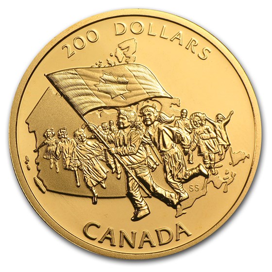 1990-2012 Canada 1/2 oz Proof Gold $200 (Random) 1990-2012 Canada 1/2 oz Proof Gold $200 (Random)