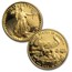 1990 4-Coin Proof American Gold Eagle Set (w/Box & COA)