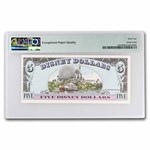 1990 $5.00 (DA) Closed-Eyed Goofy (DIS#19) CU-64 EPQ PMG