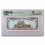 1990 $5.00 (DA) Closed-Eyed Goofy (DIS#19) CU-66 EPQ PMG
