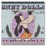 1990 $5.00 (DA) Closed-Eyed Goofy (DIS#19) CU-66 EPQ PMG