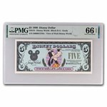 1990 $5.00 (DA) Closed-Eyed Goofy (DIS#19) CU-66 EPQ PMG