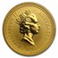 1990 Australia 1/10 oz Gold Nugget