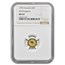 1990 Australia 1/20 oz Gold Kangaroo MS-69 NGC