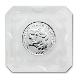 1990 Australia 1/20 oz Platinum Koala BU 1990 Australia 1/20 oz Platinum Koala BU