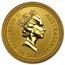 1990 Australia 1/4 oz Gold Nugget BU