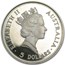 1990 Australia 1 oz Silver Kookaburra Proof