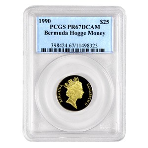 1990 Bermuda Proof Gold $25 PR-67 PCGS 1990 Bermuda Proof Gold $25 PR-67 PCGS