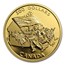 1990 Canada 1/2 oz Proof Gold $200 Canadian Flag
