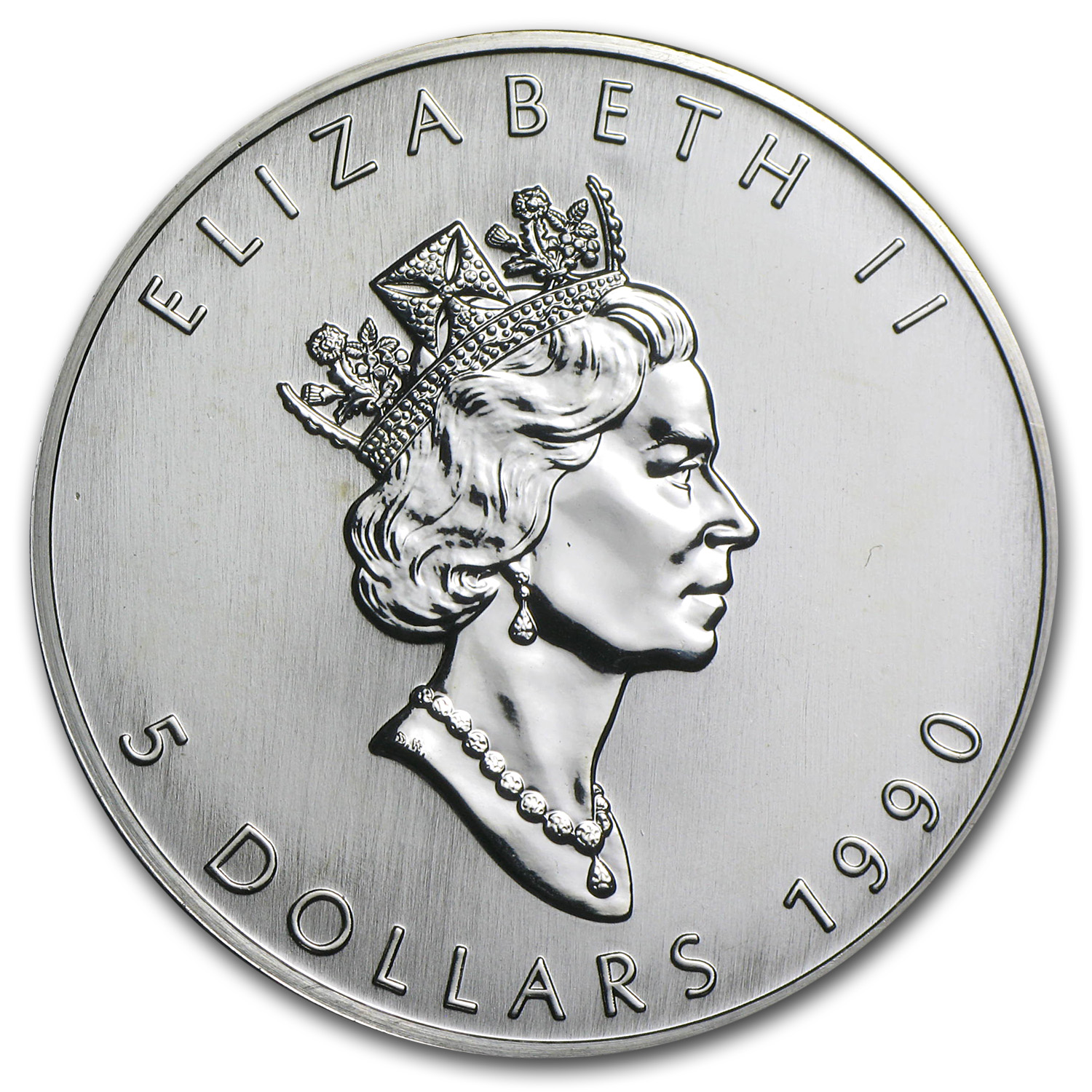 Buy 1990 Canadian 1 oz Silver Maple Leaf BU | APMEX