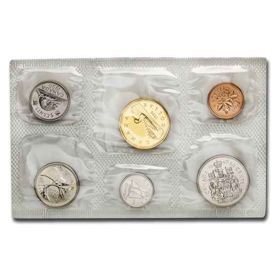 1990 Canada 6-Coin Proof Like Set 1990 Canada 6-Coin Proof Like Set