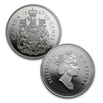 1990 Canada 7-Coin Double Dollar Proof Set