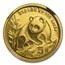 1990 China 1/20 oz Gold Panda Small Date MS-69 NGC