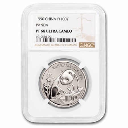 1996年パンダ銀貨(新品)NGC68 Certified Chinese Panda One Ounce 1996 1996年パンダ銀貨(新品)NGC68 Certified Chinese Panda One Ounce 1996