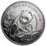 1990 China 1 oz Silver Panda Large Date BU (Sealed)
