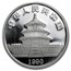 1990 China 1 oz Silver Panda Proof (w/Box & COA)